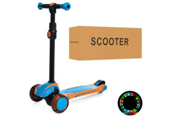 X1-BLY, Трехколесный самокат Scooter Maxi X1-BLY Синий с желтым