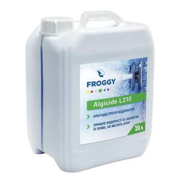 Froggy L0210-03_20L, Algaecide. Альгіцид від водоростей, 20л