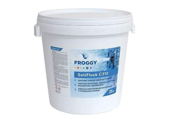 Froggy C0310-09_25KG, Коагулянт. Гранули, 25кг