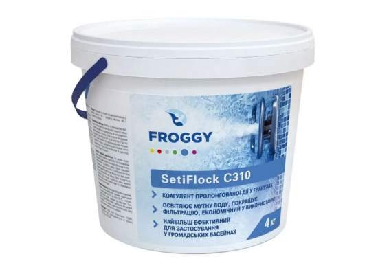 Froggy C0310-07_4KG, Коагулянт. Гранули, 4кг