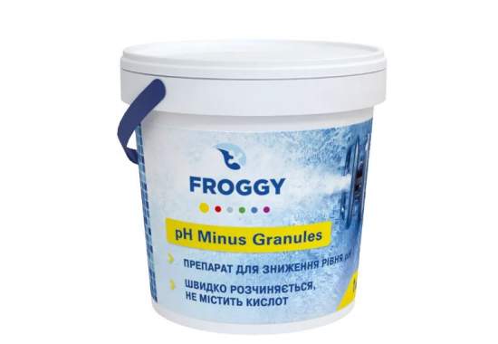 Froggy G0400-10_1KG, pH Minus. Гранули, 1кг