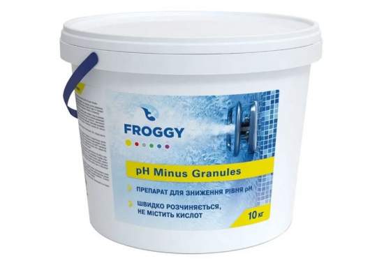 Froggy G0400-08_10KG, pH Minus. Гранули, 10кг