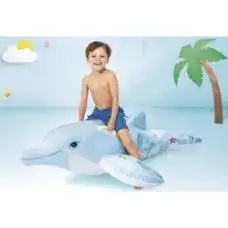 Intex 58535, надувной плотик Дельфин