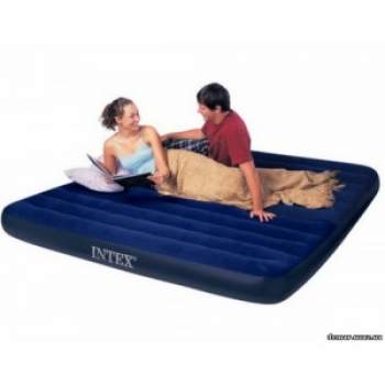 Intex 68755, надувной матрас 203 x 183 x 25 см
