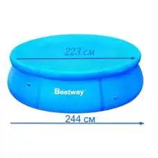 Bestway 58032, тент для надувного басейну, Д244см