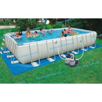 Intex 28364, каркасный бассейн 732 x 366 x 132 см Ultra Frame Pool