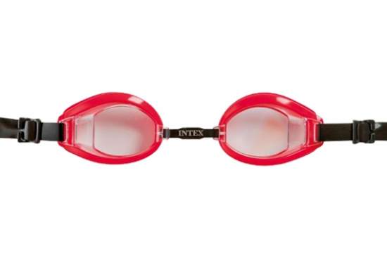 Intex 55608-K, детские очки для плавания, красные, 3-8 лет