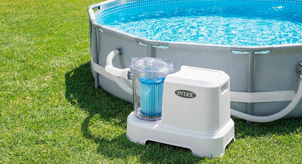 Картриджный фильтр-насос Intex для бассейна — компактное оборудование для очистки воды